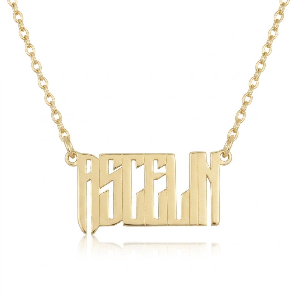 Name Necklace Font 33