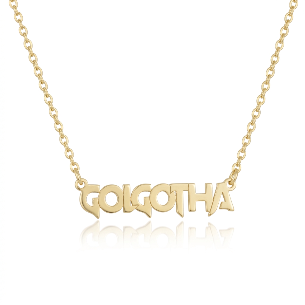 Name Necklace Font 34