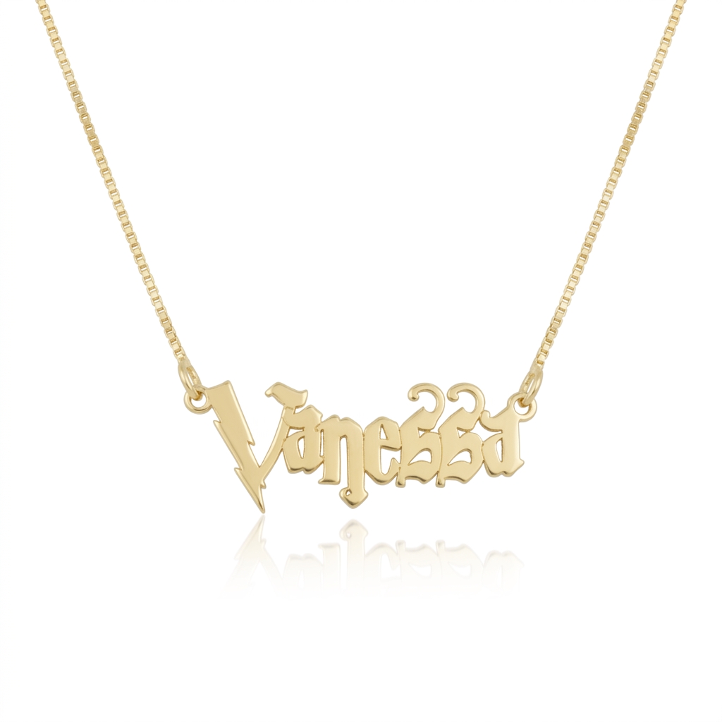 Name Necklace Font 35
