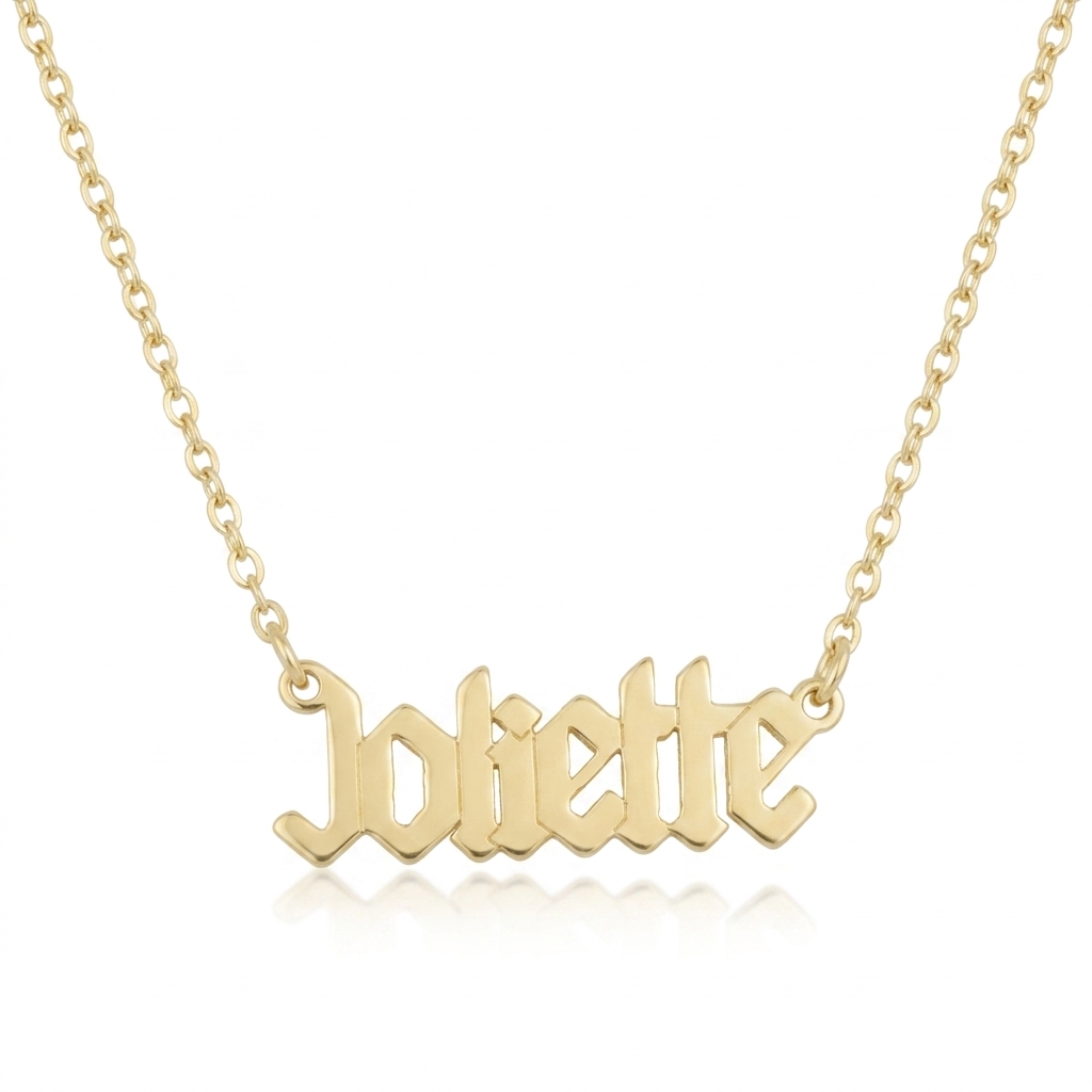 Name Necklace Font 36