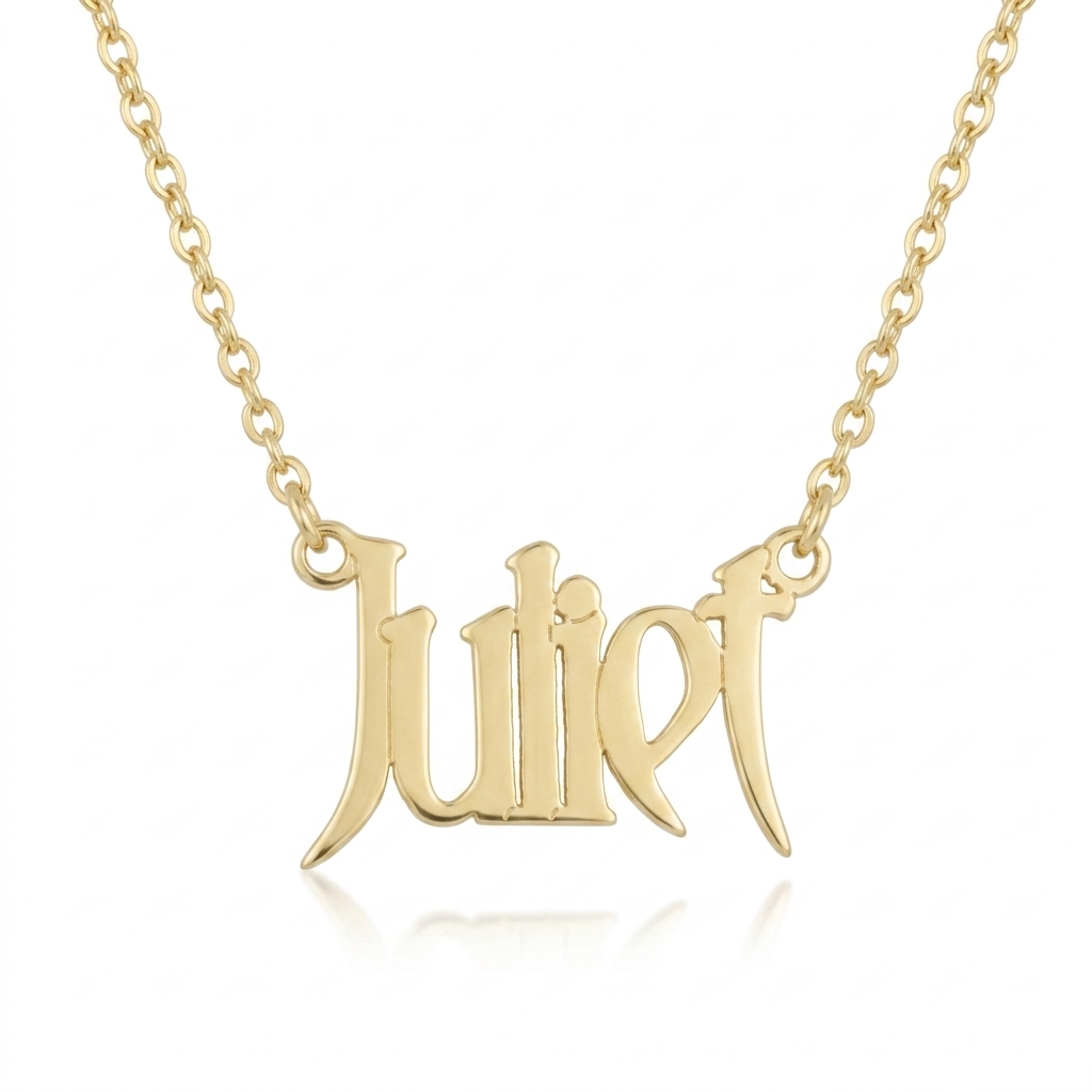 Name Necklace Font 37