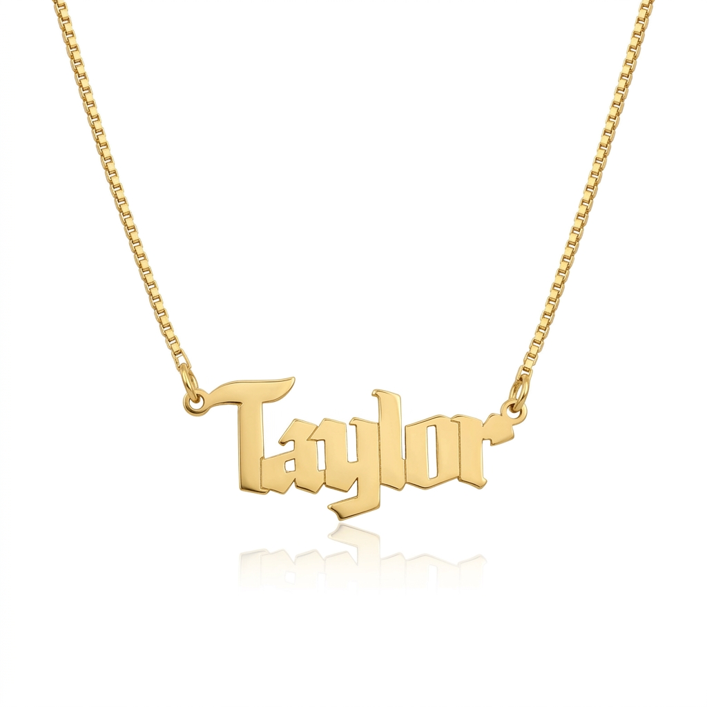 Name Necklace Font 46
