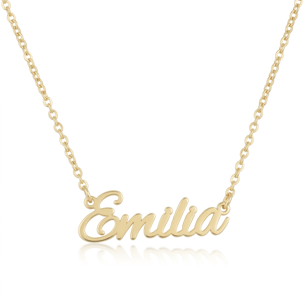 Name Necklace Font 55